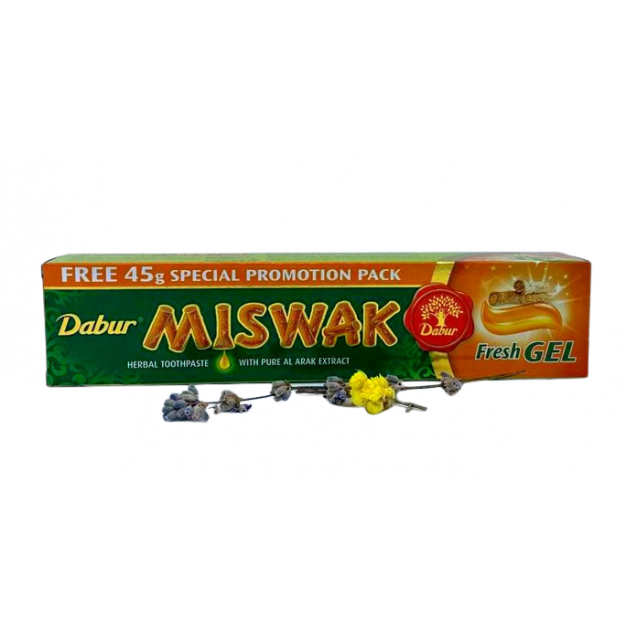 Травяная зубная паста Miswak Dabur